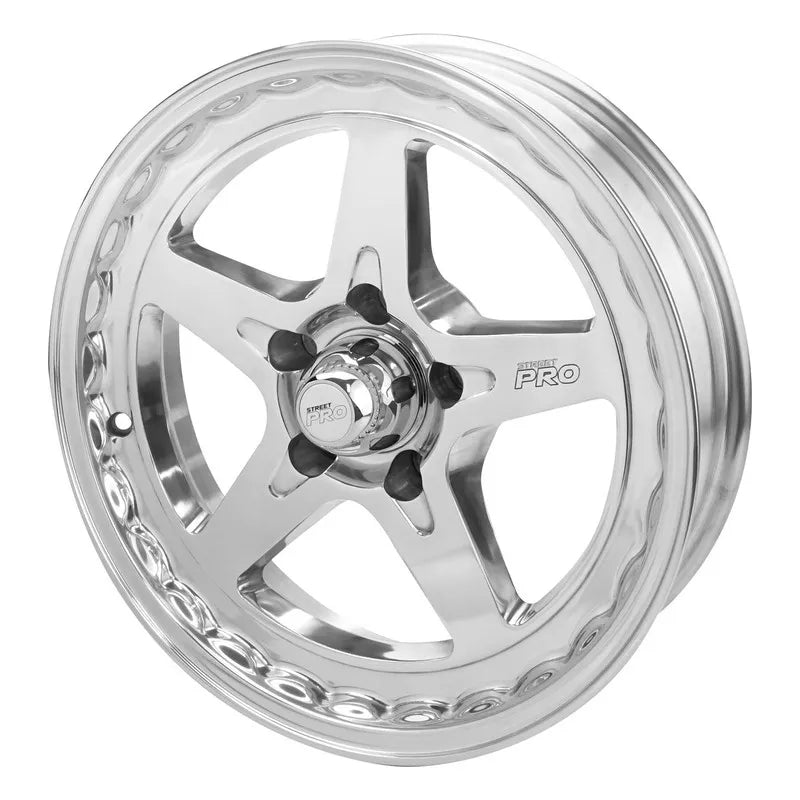 Street Pro Wheels Street Pro ll Convo Pro Wheel Polished 17x4.5' For Ford Bolt Circle 5 x 4.50' -26 1-3/4' Back Space