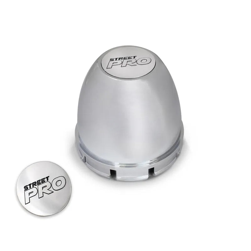 Street Pro Wheels Street Pro Center Cap Chrome & Centerline Pushin with 2 decals