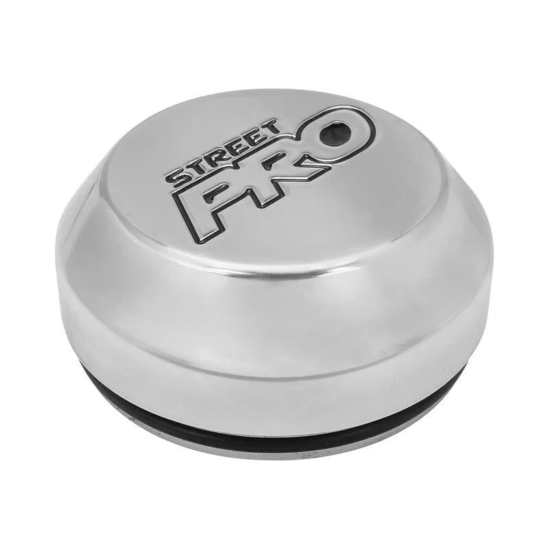 Street Pro Wheels Billet Centre Cap, For 009 Rear Wheels, 26mm Height Installed, Press In with O-Ring, Polished