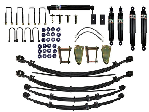 Superior Engineering Superior 3 Inch (75mm) Lift Kit — Toyota LandCruiser 75 Series (Kit) 70-100kg Acc 500kg Cons