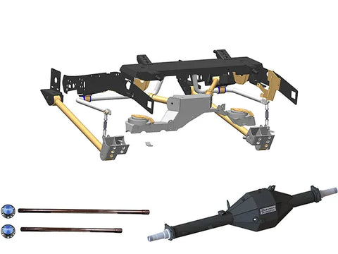 Superior Engineering Superior Weld in Coil Conversion VSB14 Approved Base Kit with Track Corrected Chromoly Diamond...