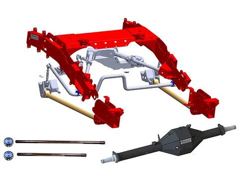 Superior Engineering Superior Bolt in Coil Conversion VSB14 Approved Base Kit with Track Corrected Chromoly Diamond...