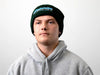 Superior Engineering Green Beanie with White Outline Logo (Each)