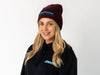Superior Engineering Maroon Beanie with Black Outline Logo Each