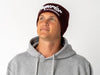 Superior Engineering Maroon Beanie with White Solid Logo Each