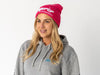 Superior Engineering Pink Beanie with White Solid Logo Each