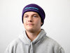 Superior Engineering Purple Beanie with Black Outline Logo Each