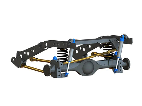 Superior Engineering Superior Weld In Coil Conversion VSB14 Approved w/Nitro Gas Twin Tube Shocks (Rear Only) — For... (image
