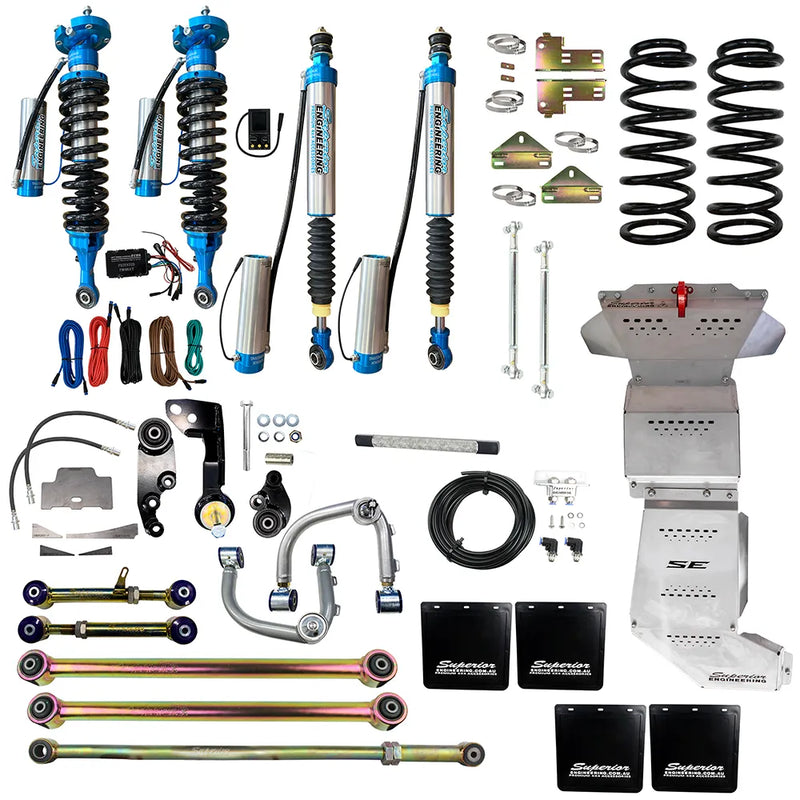 Superior Engineering Outback Adventurer ECDS 2.5 AUSTRALIA WIDE LEGAL 2.5 - 3.5 Inch Lift, 35 Inch Tyres, 4.2T GVM...