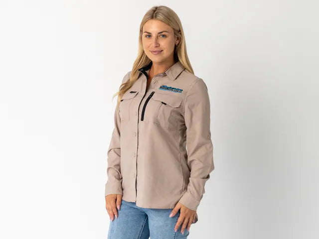 Superior Engineering Ladies Syzmik Fishing Shirt Sand Each 8
