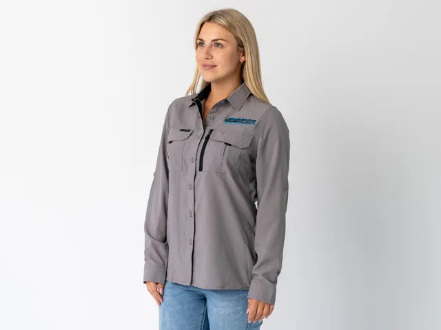 Superior Engineering Superior Ladies Syzmik Fishing Shirt Stone (Each) 8