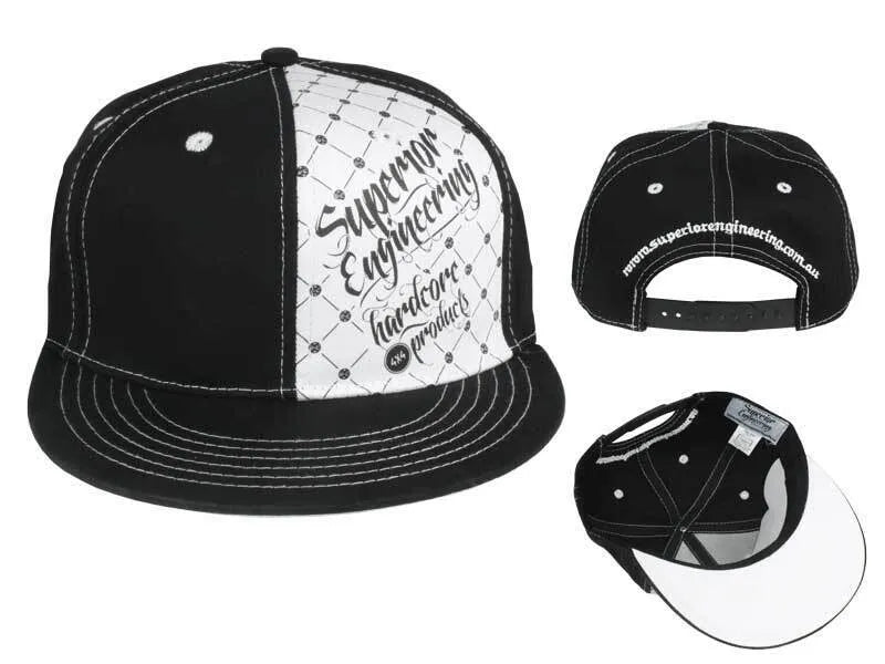 Superior Engineering Flat Brim Cap Snap Back Each