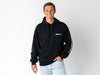 Superior Engineering Unisex Hoodie Black with Sleeve Logo (Each)