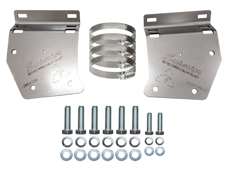 Superior Engineering 2.5 Shock Reservoir Mount — Toyota LandCruiser 300 Series Front (Pair) - SUP-LCR300RESMNTF2.5-XXX
