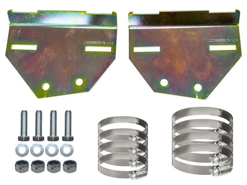 Superior Engineering 2.0/2.5 Shock Reservoir Mount — Toyota LandCruiser 300 Series Rear (Zinc) (Pair)