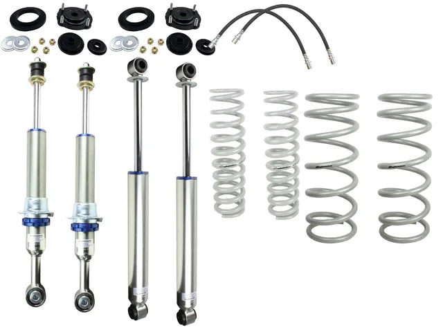 Superior Engineering Superior Monotube IFP 2.0 2 Inch (50mm) Lift Kit — Toyota LandCruiser 300 Series (Kit) 80-120kg Acc 0-100kg Load