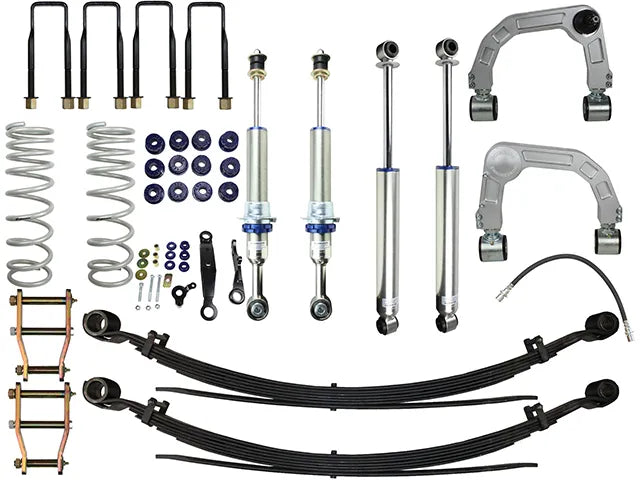 Superior Engineering Superior Monotube IFP 2.0 4 Inch (100mm) Lift Kit — Toyota Hilux 2015-07/25 Revo (N80) (Kit) 5...