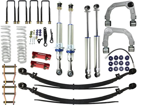 Superior Engineering Superior Monotube IFP 2.0 4 Inch (100mm) Lift Kit — Toyota Hilux 2005-15 Vigo (N70)