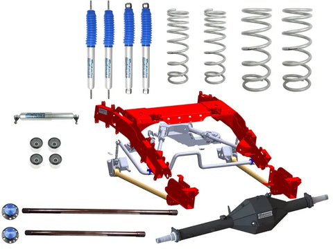 Superior Engineering Superior Bolt In Coil Conversion VSB14 Approved 2 Inch (50mm) Lift Kit With Track Corrected Ch...