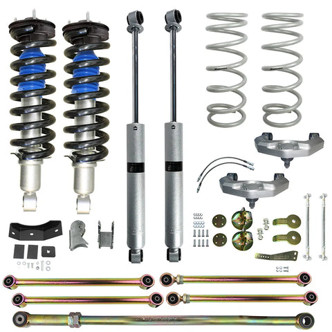 Superior Engineering Superior Nitro Gas Twin Tube 4 Inch (100mm) Lift Kit — Nissan Navara NP300 2015-20 (Kit) No Ac...