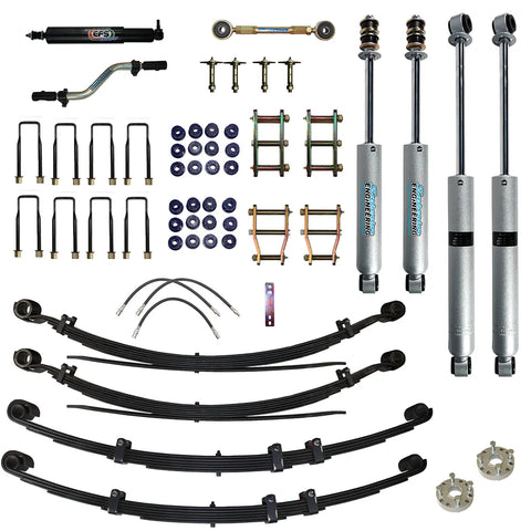 Superior Engineering Superior Nitro Gas Twin Tube 3 Inch (75mm) Lift Kit — Toyota Hilux/4Runner/Surf SAF