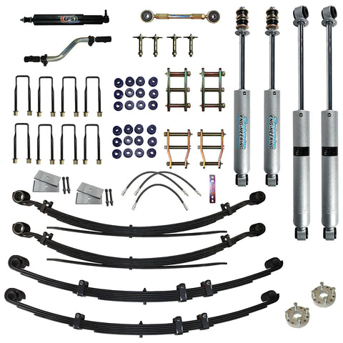 Superior Engineering Superior Nitro Gas Twin Tube 4 Inch (100mm) Lift Kit — Toyota Hilux/4Runner/Surf SAF