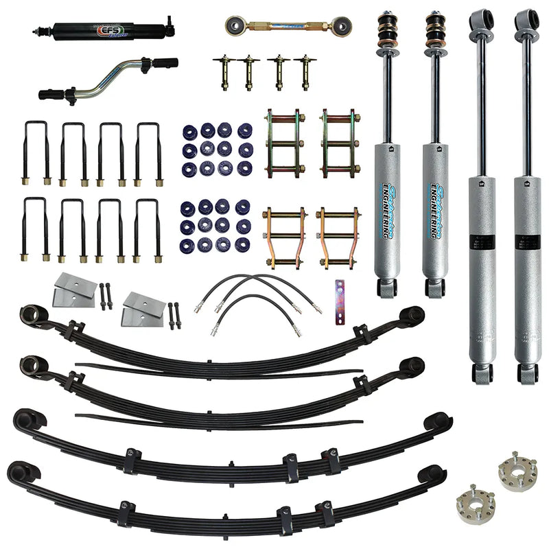 Superior Engineering Superior Nitro Gas Twin Tube 4 Inch (100mm) Lift Kit — Toyota Hilux/4Runner/Surf SAF