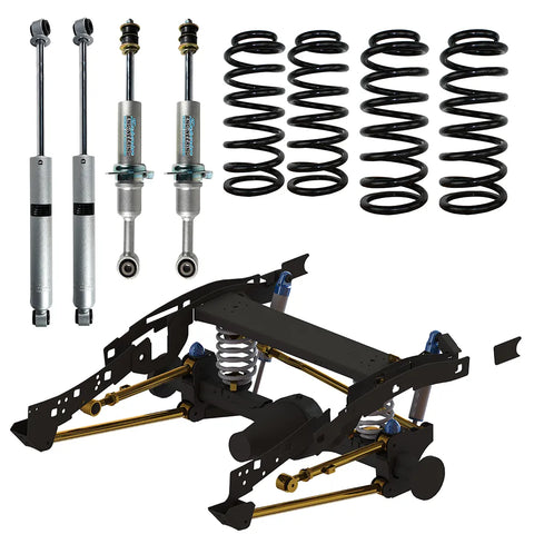 Superior Engineering Superior Weld In Coil Conversion VSB14 Approved w/Nitro Gas Twin Tube Shocks (Front and Rear)...