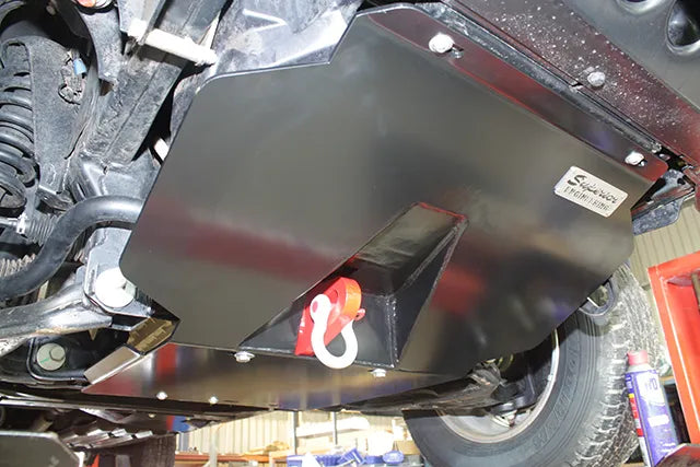 Superior Engineering Engine/Gearbox Guard and Rated Recovery Point — Ford Ranger PX/PXII and Mazda BT-50 2012-18 (Kit)-Bash Plate Kit
