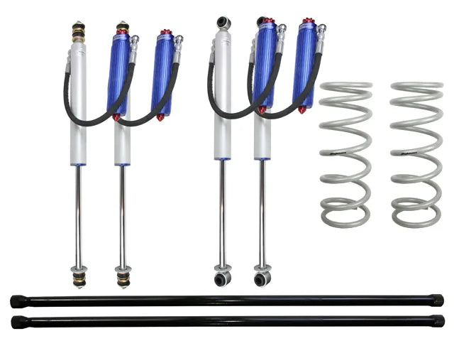 Superior Engineering Superior Remote Reservoir 2.0 2 Inch (50mm) Lift Kit — Toyota LandCruiser 100 Series 6cyl