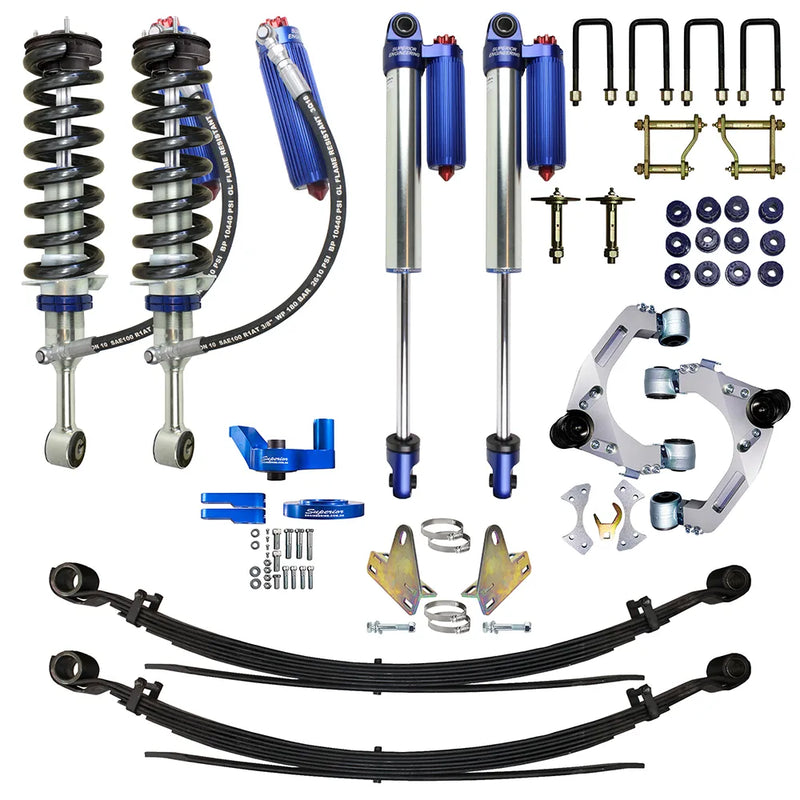 Superior Engineering Superior Remote Reservoir 2.0 3 Inch (75mm) Lift Kit — Isuzu Dmax/Mazda BT-50 07/2020 On 90-12...
