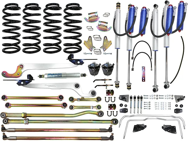 Superior Engineering Superior Remote Reservoir 2.0 VSB14 Approved 3 Inch (75mm) Lift Kit — Nissan Patrol GQ (Kit) +...