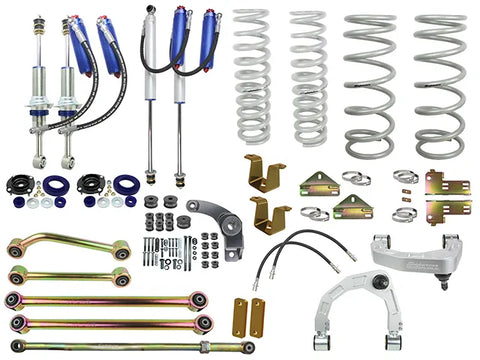 Superior Engineering Superior Remote Reservoir 2.0 4 Inch (100mm) Lift Kit — Toyota LandCruiser 200 Series (Kit) KD...