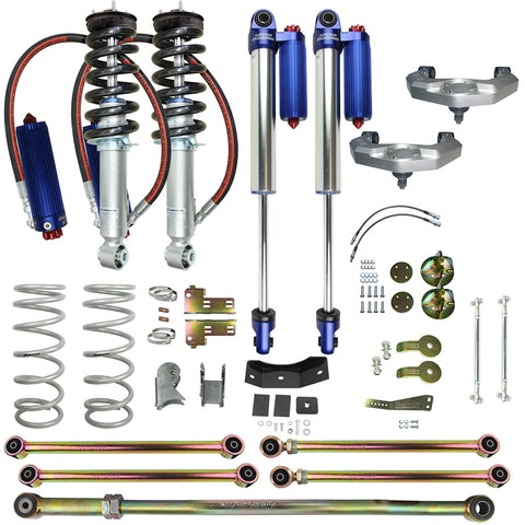 Superior Engineering Superior Remote Reservoir 2.0 4 Inch (100mm) Lift Kit — Nissan Navara NP300 2015-20 (Kit) No A...
