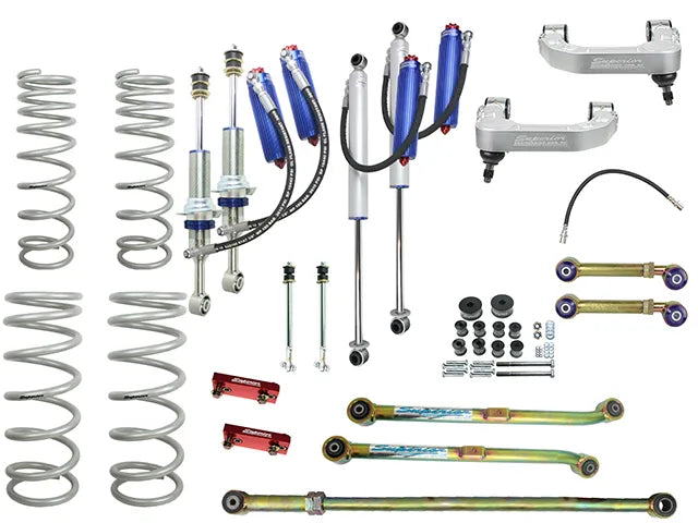 Superior Engineering Superior Remote Reservoir 2.0 4 Inch (100mm) Lift Kit — Toyota Prado 120 Series/FJ Cruiser