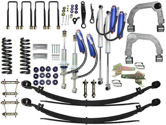 Superior Engineering Superior Remote Reservoir 2.0 VSB14 Approved 3 Inch (75mm) Lift Kit — Toyota Hilux 2005-15 Vig...