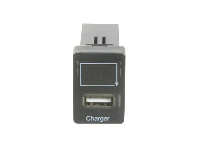 Superior Engineering USB Charge with Voltage Meter Socket — Toyota Hilux Revo/LandCruiser 200 Series (Each)
