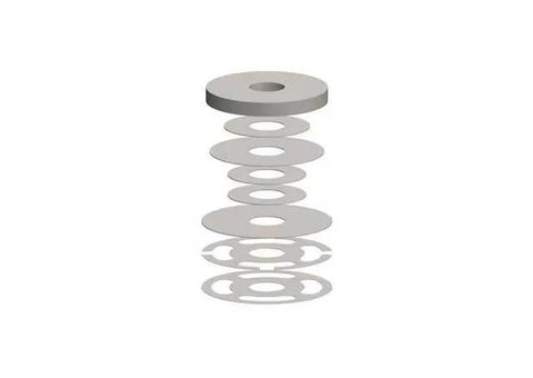 Superior Engineering Shock Absorber Shim Stack (95-180 Compression Pack) (Pack)
