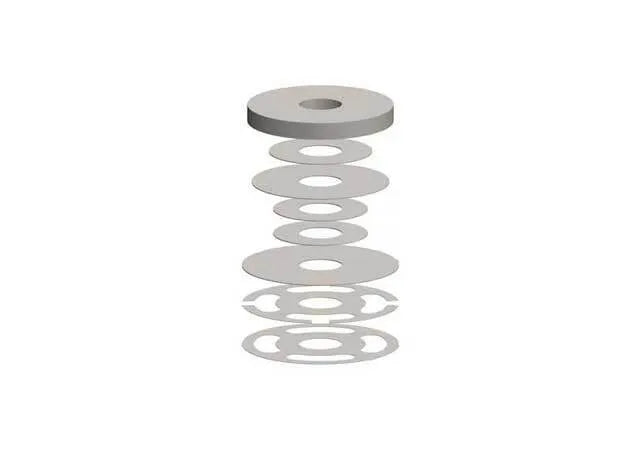 Superior Engineering Shock Absorber Shim Stack (95-180 Compression Pack) (Pack)