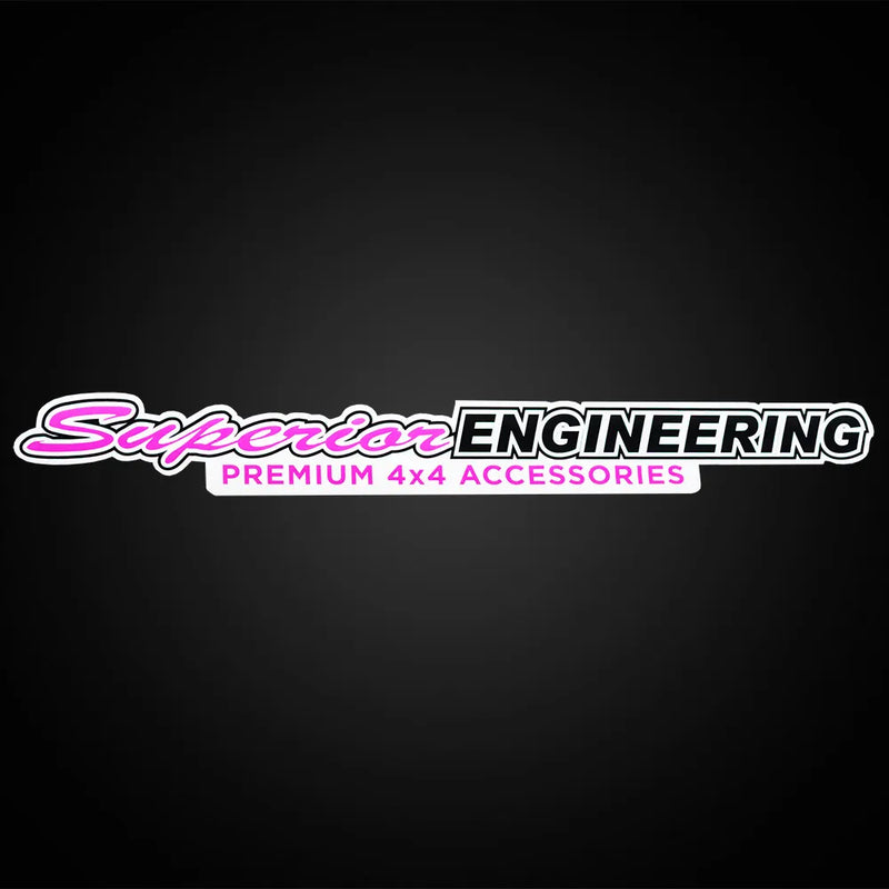 Superior Engineering SUP-SLP Large Pink Sticker Each
