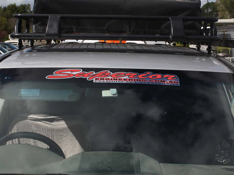 Superior Engineering Large Sticker Red Mylar (Type 2 Design)