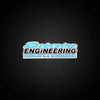 Superior Engineering Small Sticker Blue 200mm x 62mm (Type 3 Design)