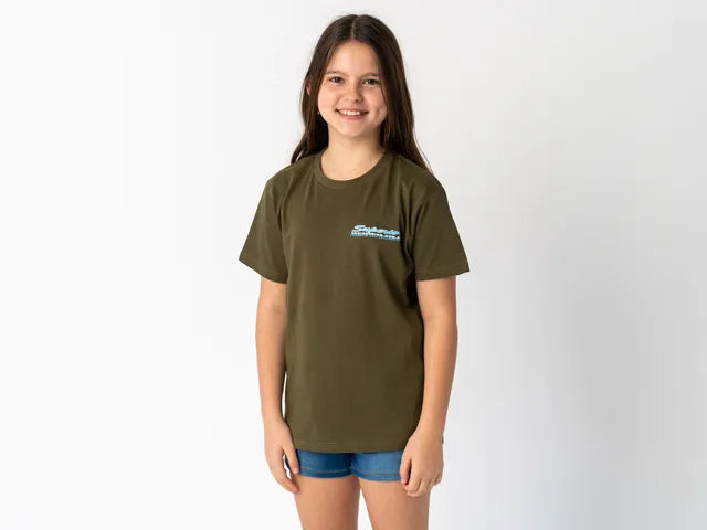 Superior Engineering Youths T-shirt Army Green Each 8