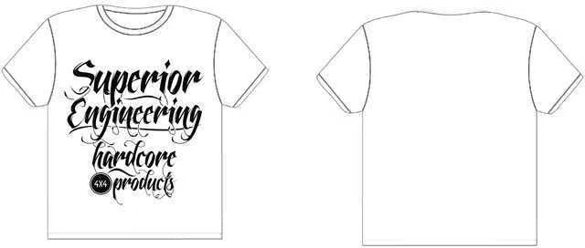 Superior Engineering T-Shirt Style 1 Mens XXX Large Each