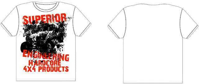 Superior Engineering T-Shirt Style 3 Mens XX Large Each