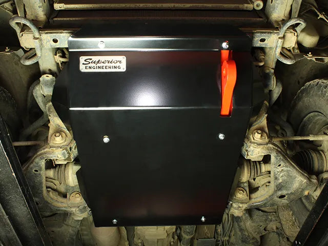 Superior Engineering Engine/Diff Guard and Rated Recovery Point — Toyota Hilux 2005-15 (Kit)-Bash Plate Kit