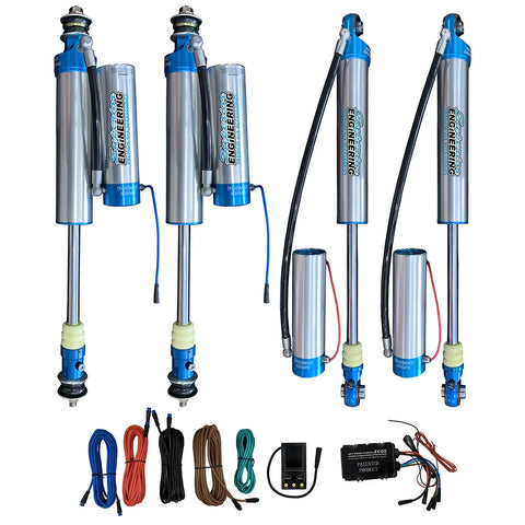 Superior Engineering Superior Electric (ECDS) In Cab Adjustable 2.5 Monotube Remote Reservoir Shock Kit 2 Inch (50m...