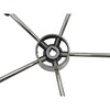 13-1/2'' Inch 5-Spoke Destroyer Style Boat Steering Wheel With Knob & Center Cap — image 6