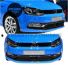 Volkswagen Polo Standard (2014-2017) – 2 Pieces Front Bumper Lip Body Kit