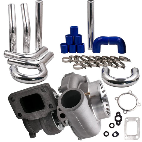 Nissan R32 R33 R34 RB25 RB30 GT35 GT3582 Turbo + 2.5" 64mm Intercooler Pipe